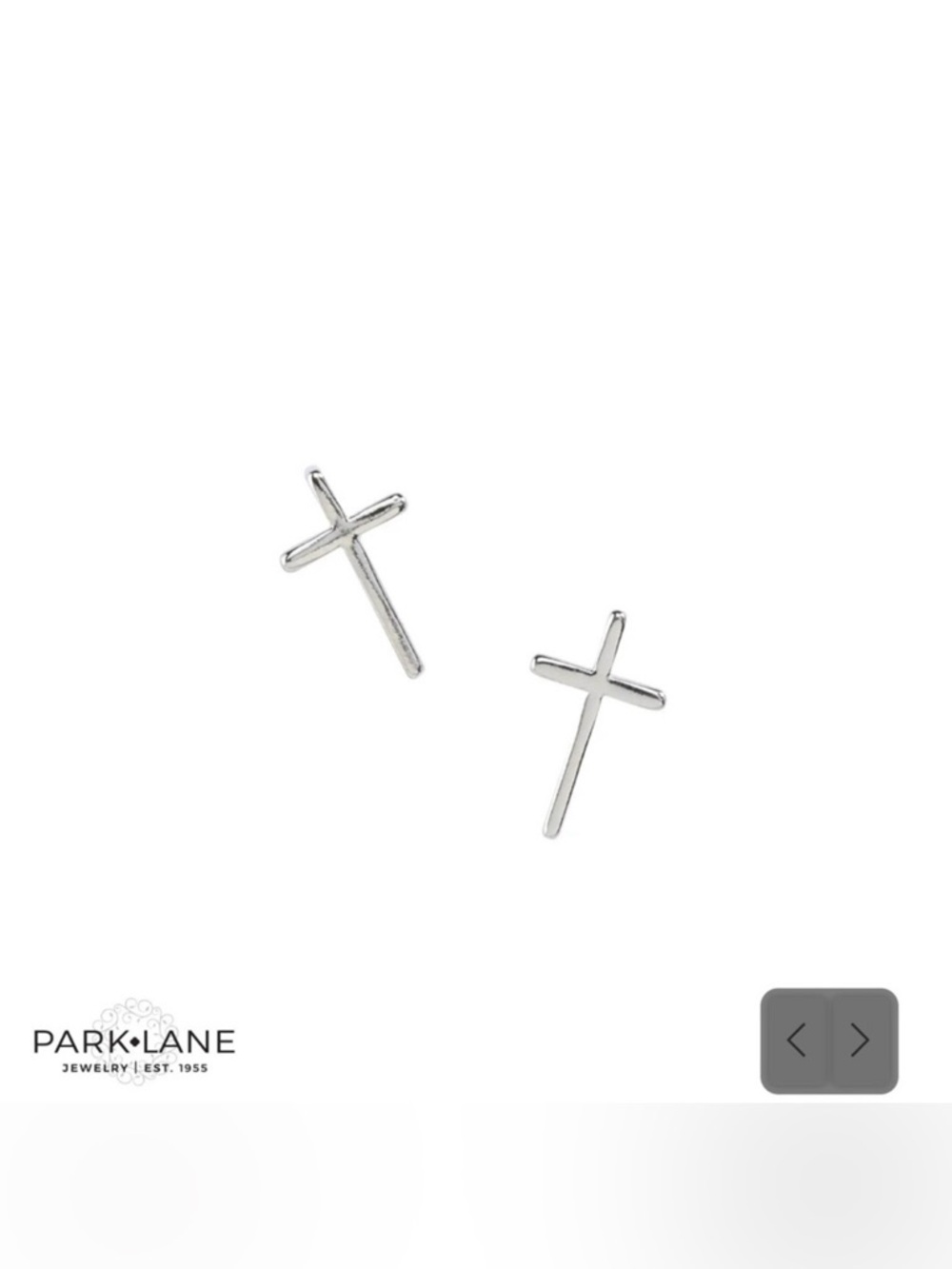 Park Lane Eternity Pierced Earrings! BNIB!! Gift for a Church Friend!!